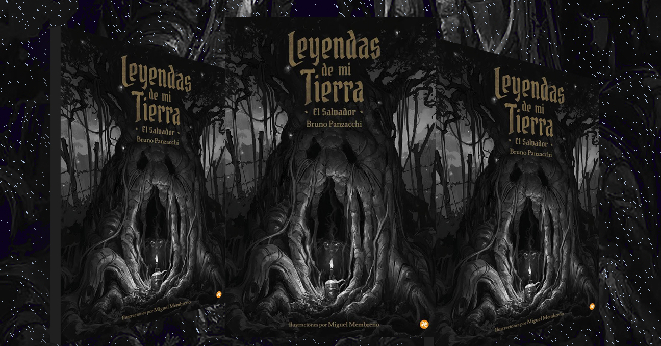 Tres portadas del libro 'Leyendas de mi tierra: El Salvador'